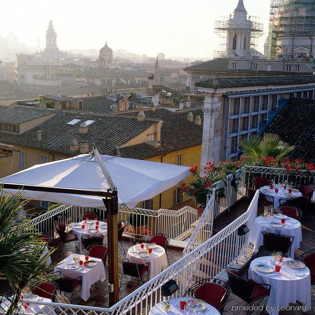 Bio Hotel Raphael - Relais & Chateaux Rome Restoran foto