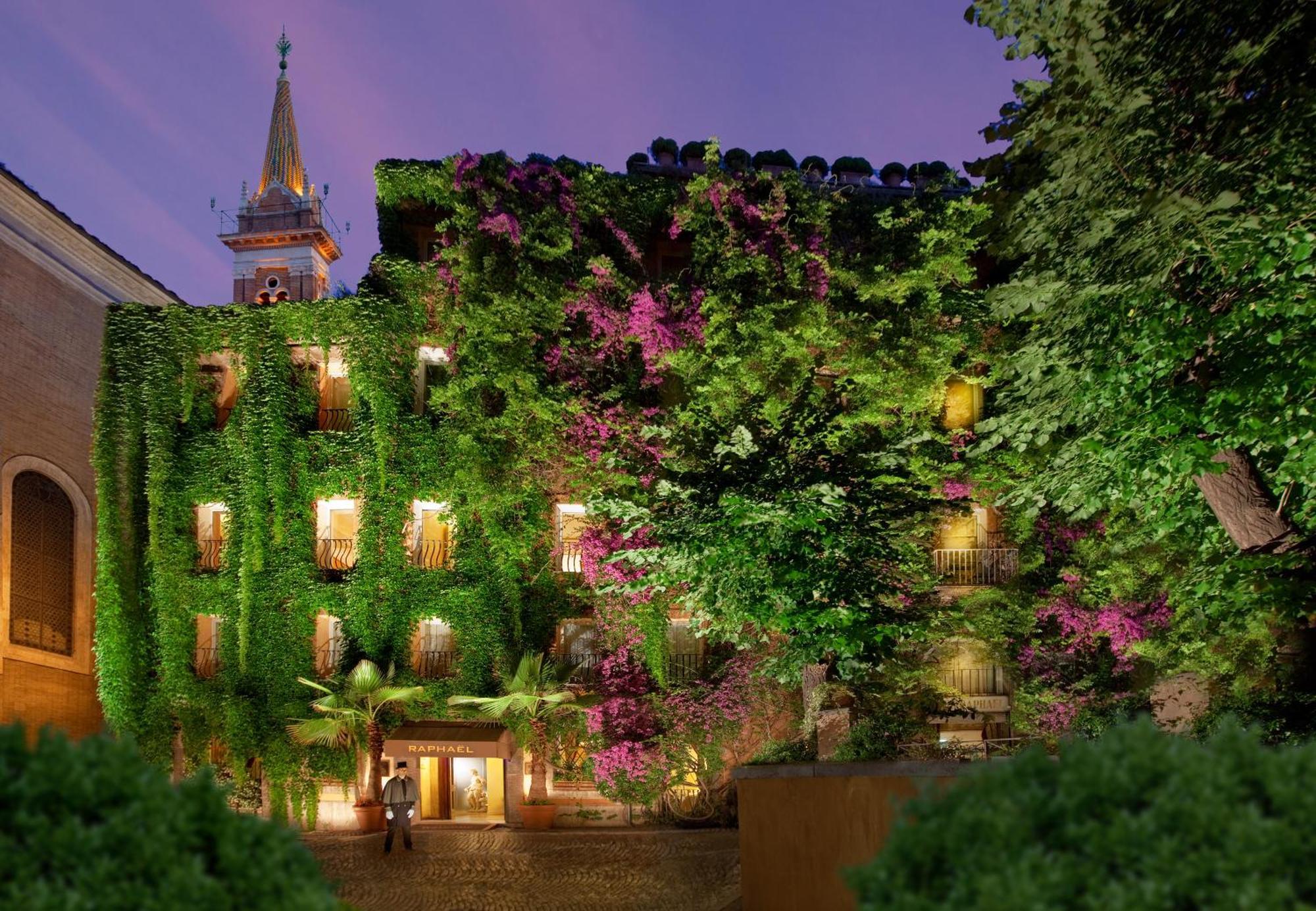 Bio Hotel Raphael - Relais & Chateaux Rome Bagian luar foto