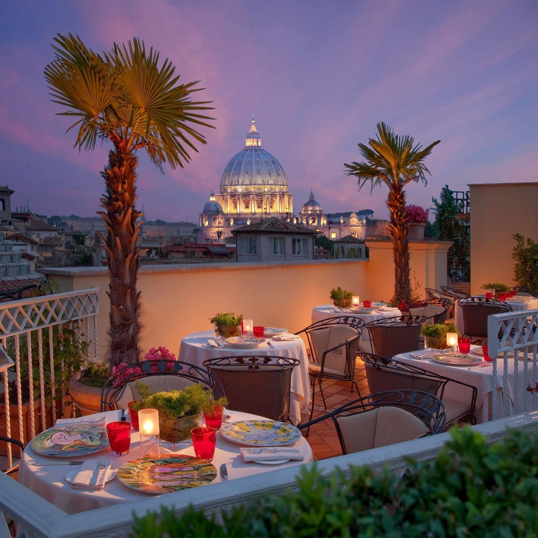 Bio Hotel Raphael - Relais & Chateaux Rome Bagian luar foto
