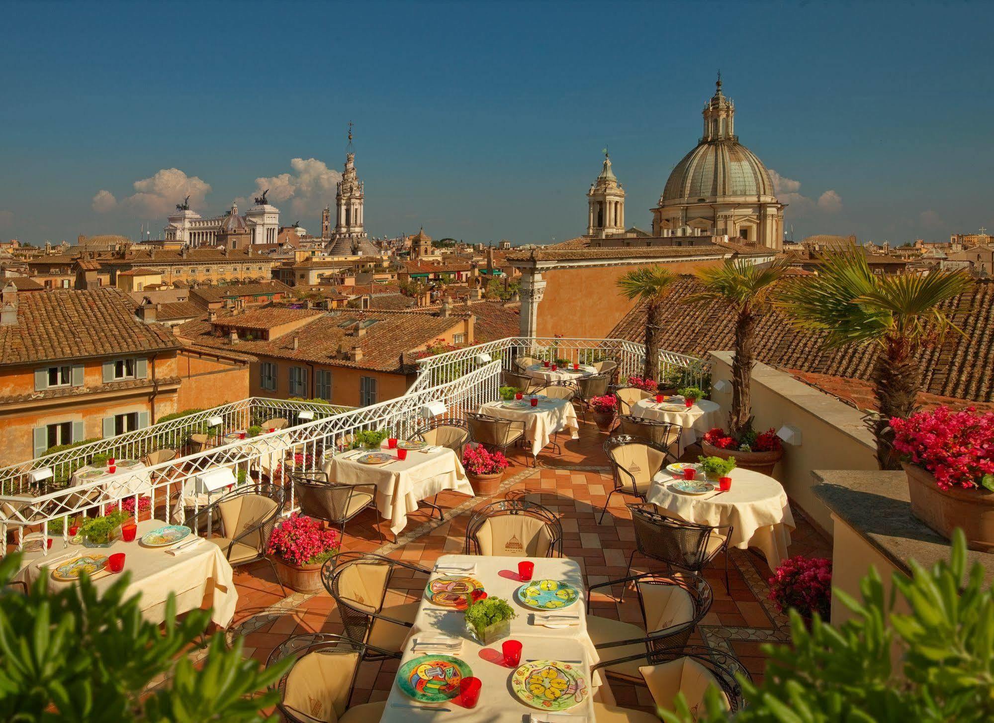 Bio Hotel Raphael - Relais & Chateaux Rome Bagian luar foto