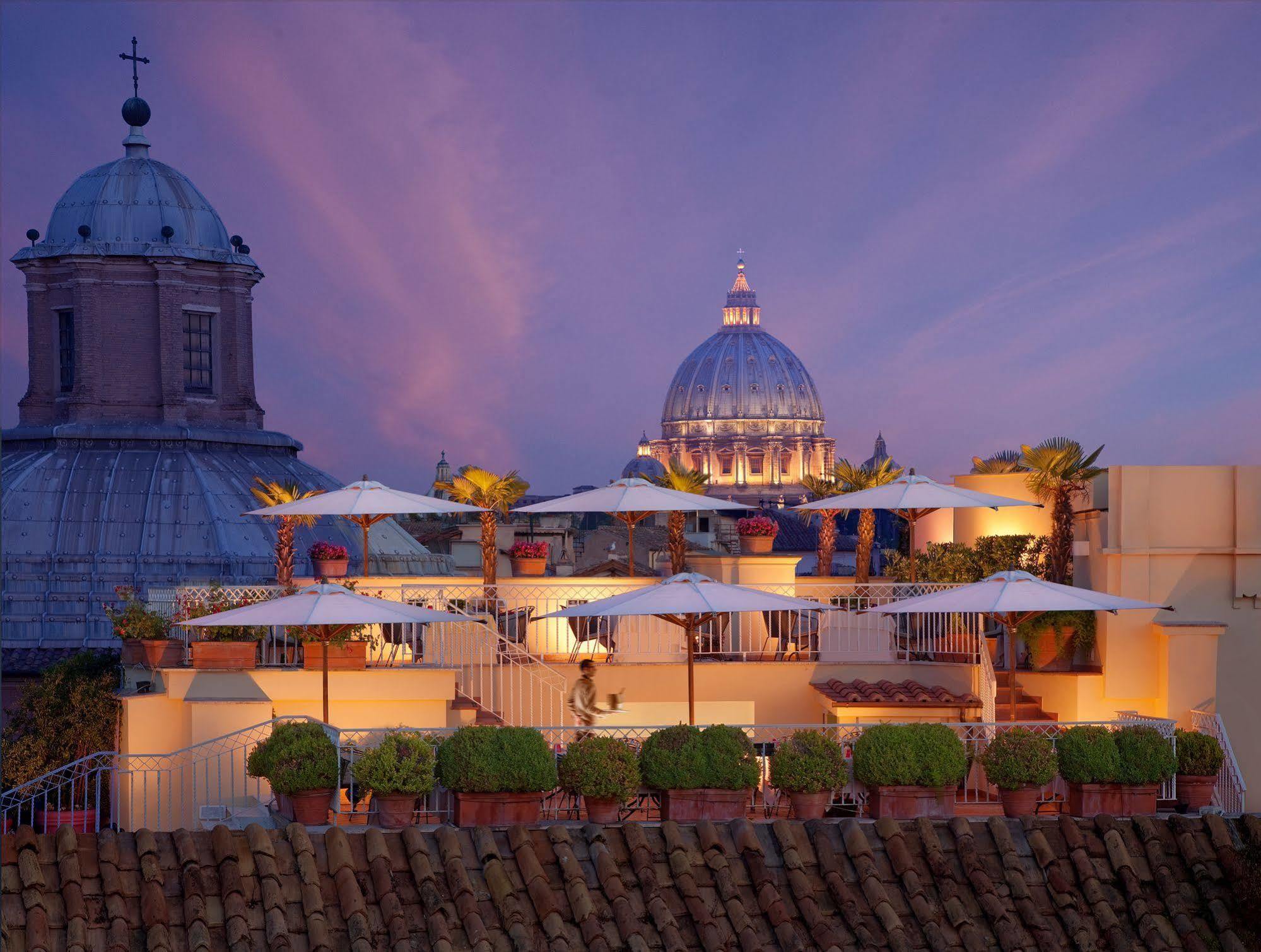 Bio Hotel Raphael - Relais & Chateaux Rome Bagian luar foto